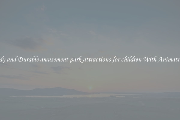 Sturdy and Durable amusement park attractions for children With Animatronics