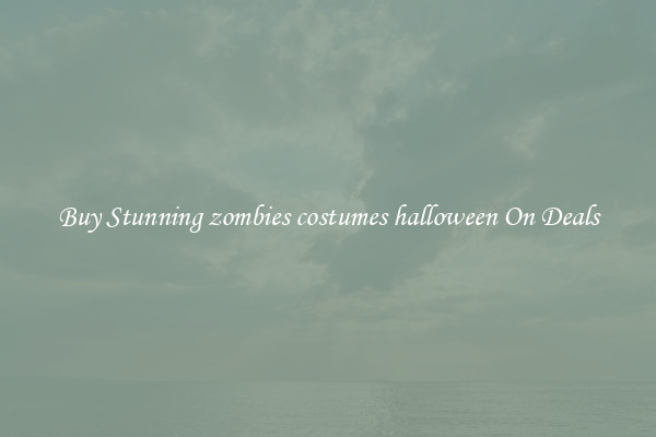 Buy Stunning zombies costumes halloween On Deals