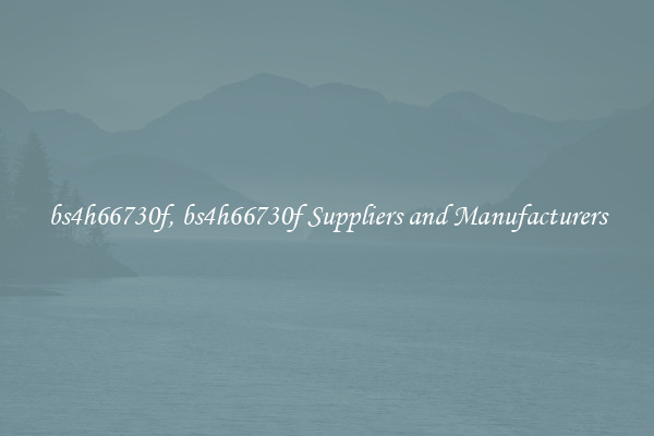 bs4h66730f, bs4h66730f Suppliers and Manufacturers