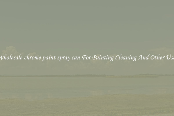 Wholesale chrome paint spray can For Painting Cleaning And Other Uses